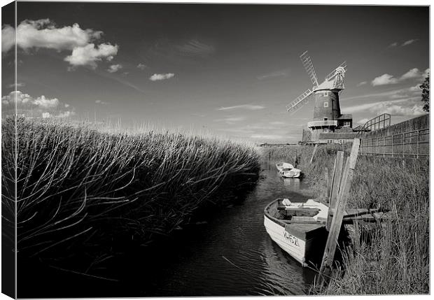  Cley Windmill Canvas Print by Broadland Photography