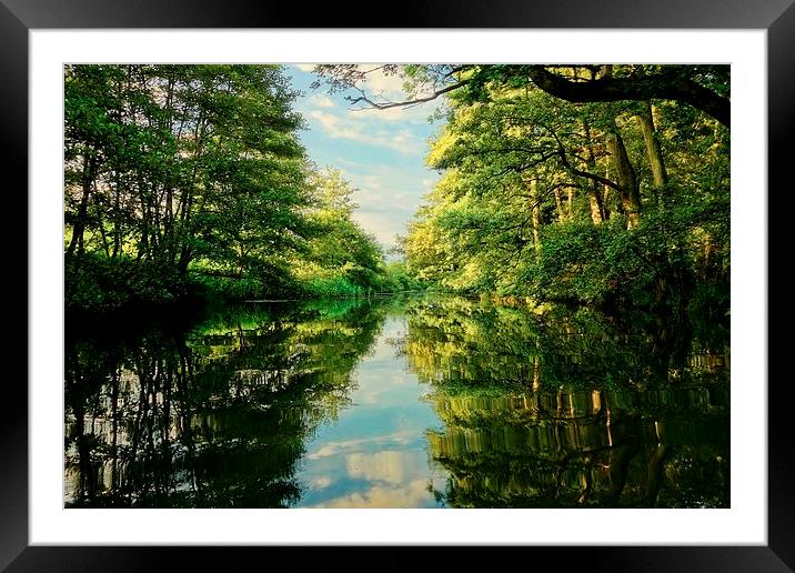  Norfolk Tranquility Framed Mounted Print by Broadland Photography