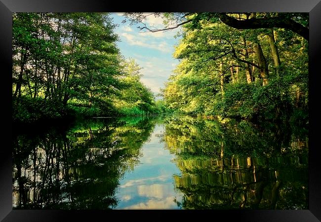  Norfolk Tranquility Framed Print by Broadland Photography