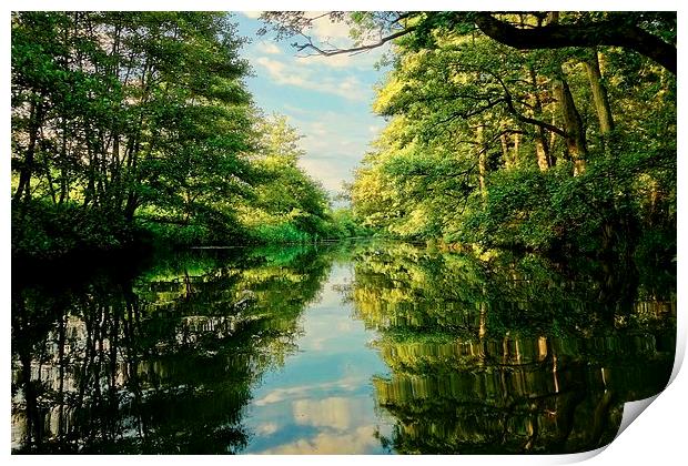  Norfolk Tranquility Print by Broadland Photography