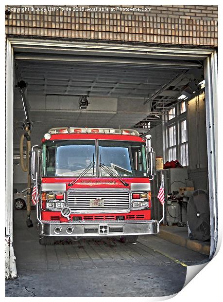  NOFD at the Ready Print by Judy Hall-Folde