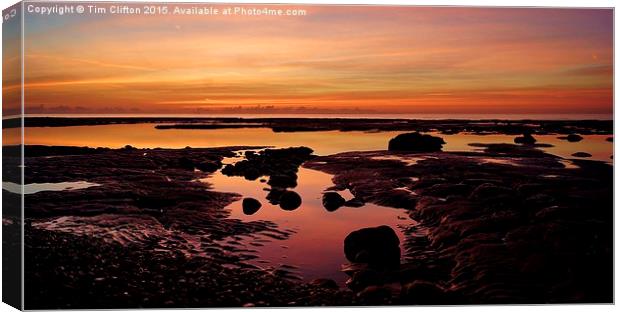 Peace and Tranquility Canvas Print by Tim Clifton