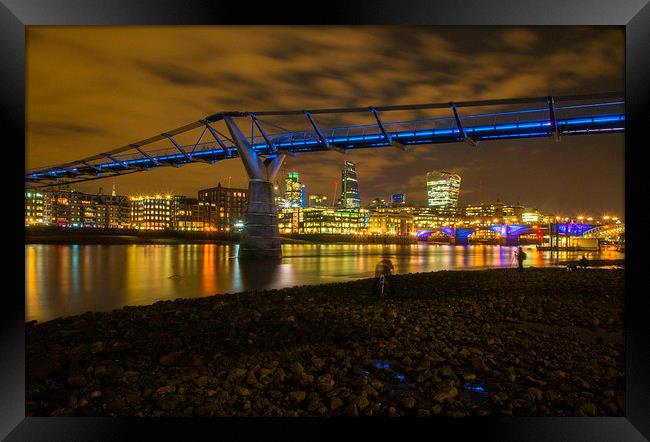  Night Photography London Framed Print by Clive Eariss