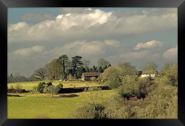  Highbrook Farm Framed Print by Michael Chandler