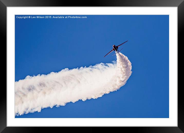  Synchro Leader Framed Mounted Print by Lee Wilson