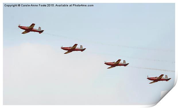    The Roulettes Print by Carole-Anne Fooks