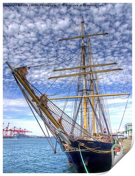  The Port of Fremantle WA Print by Colin Williams Photography