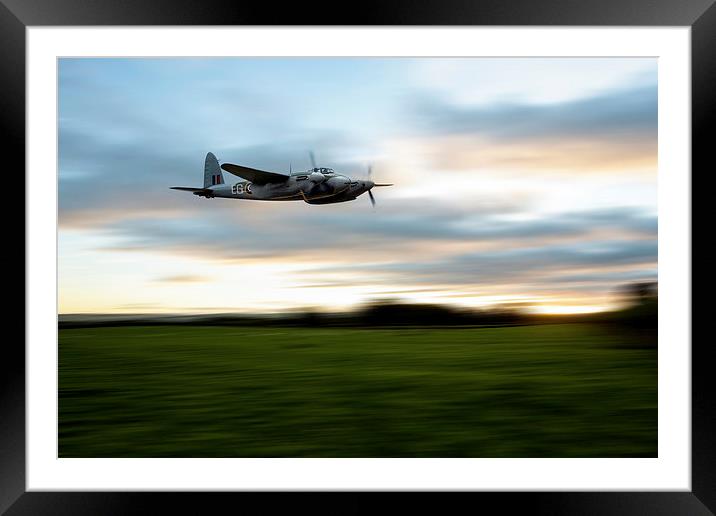 Mosquito Speed  Framed Mounted Print by J Biggadike