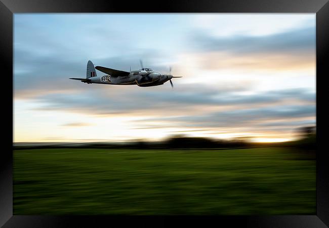 Mosquito Speed  Framed Print by J Biggadike