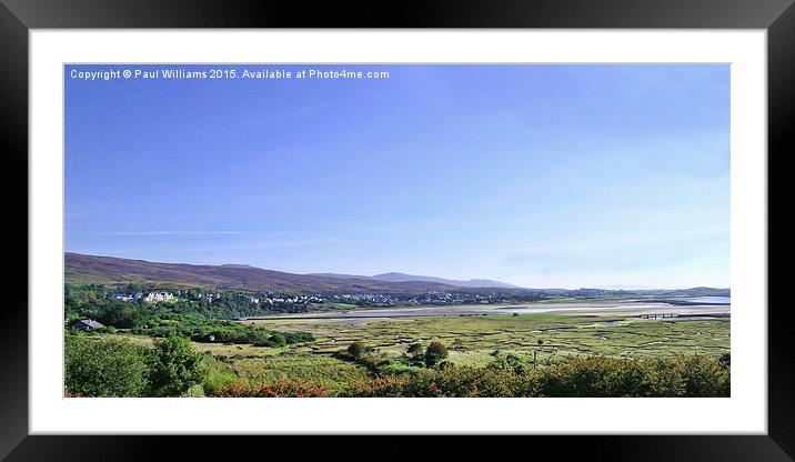  Mulranny Framed Mounted Print by Paul Williams