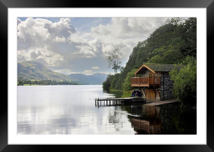  Ullswater lake district Framed Mounted Print by Tony Bates