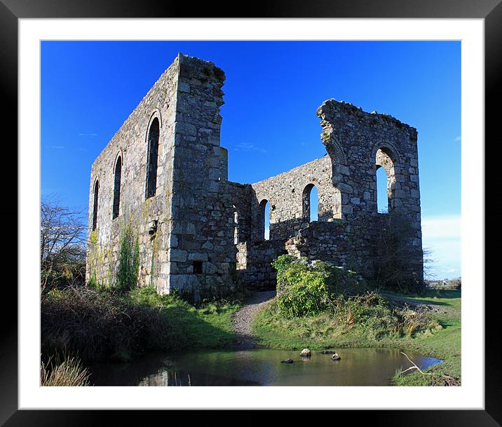 The arches. Framed Mounted Print by allen martin