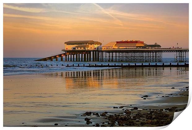  Evening in Cromer Print by Broadland Photography