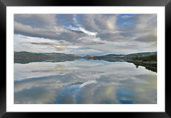 Kinnacraig Framed Mounted Print by Tommy Reilly