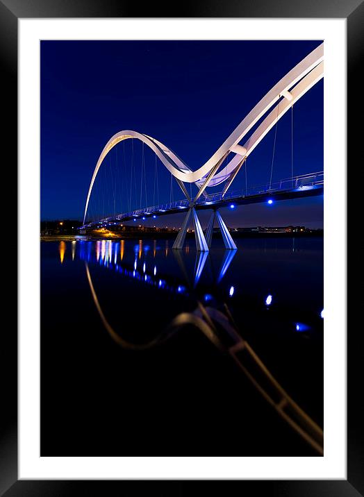  Infinity Bridge Framed Mounted Print by Richard Armstrong