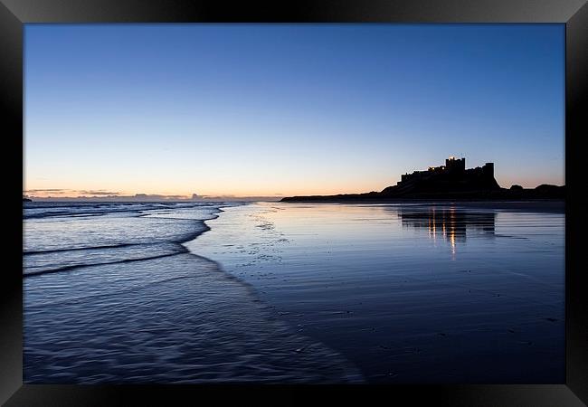  Bamburgh Castle Framed Print by Northeast Images