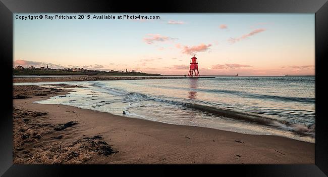  Spring Tide at South Shields Framed Print by Ray Pritchard