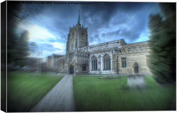  Chelmsford Cathedral Canvas Print by Steve Thomas