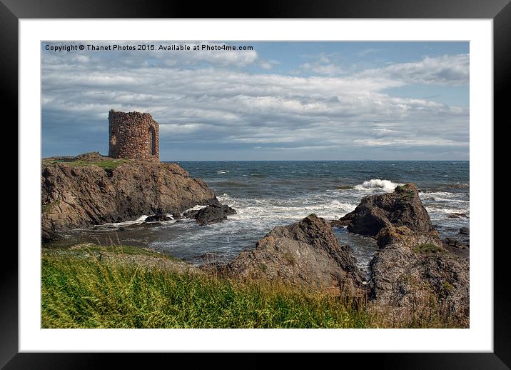  Ladys Tower Framed Mounted Print by Thanet Photos