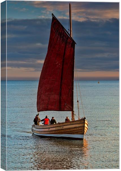 An Afternoon's Sail Canvas Print by David Hollingworth