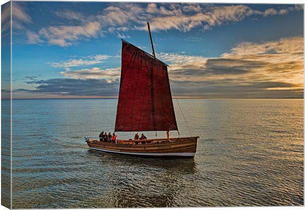 Heading for Port Canvas Print by David Hollingworth