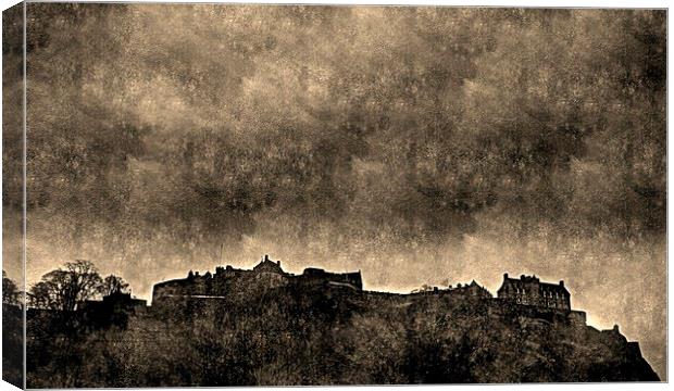  old edinburgh castle Canvas Print by dale rys (LP)