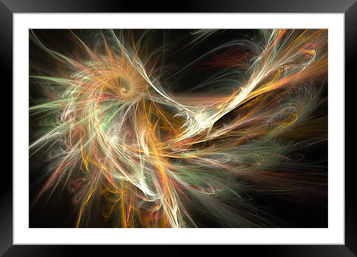 The Phoenix Framed Mounted Print by Ann Garrett