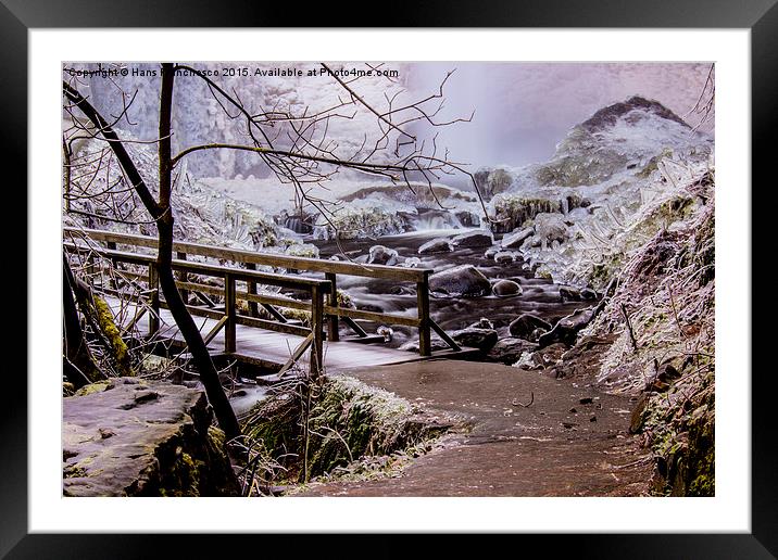  Winter Wonderland II Framed Mounted Print by Hans Franchesco