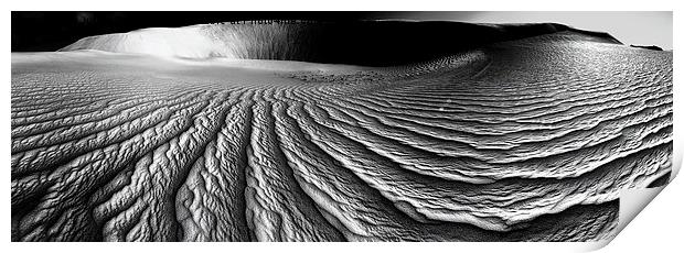  Wind, Sand, Light and Time Print by Julian Cook