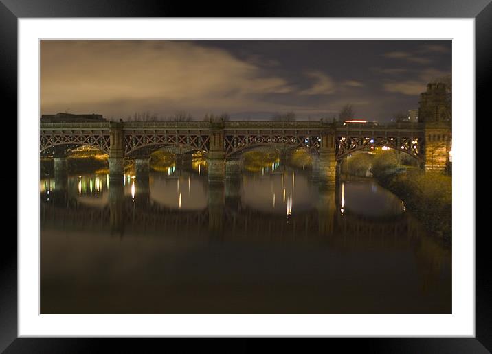 The Bridge Framed Mounted Print by Tommy Reilly