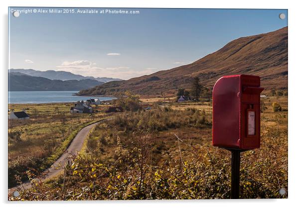  Remote Post Box Acrylic by Alex Millar