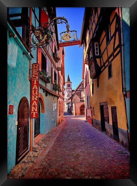  Riquewihr, Alsace Framed Print by Broadland Photography