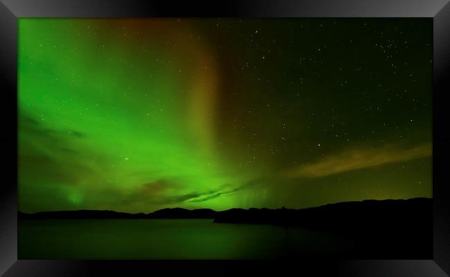 Aurora Borealis Framed Print by Natures' Canvas: Wall Art  & Prints by Andy Astbury