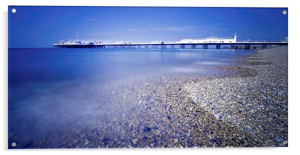 Brighton pier Acrylic by Inguna Plume