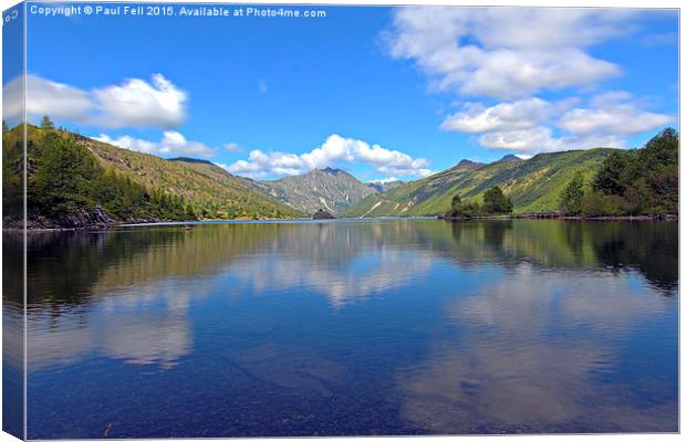 Coldwater Lake Canvas Print by Paul Fell