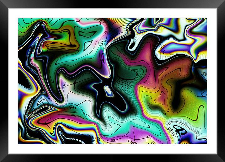 POLARISED LIGHT NO.1 Framed Mounted Print by Ray Bacon LRPS CPAGB