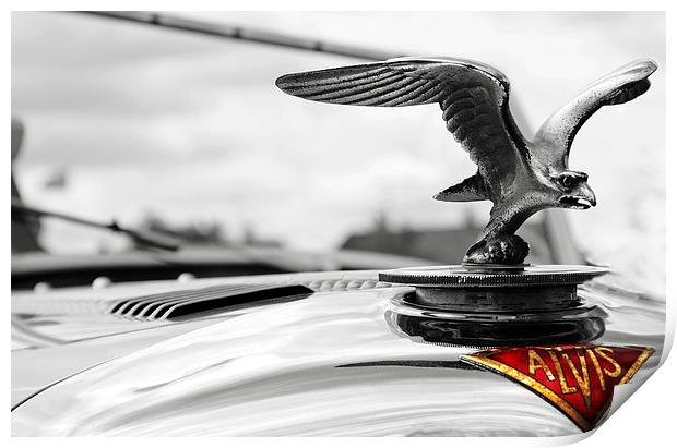  Alvis Print by Terry Stone