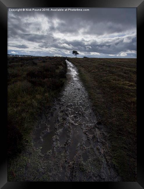 Wet Underfoot Framed Print by Nick Pound