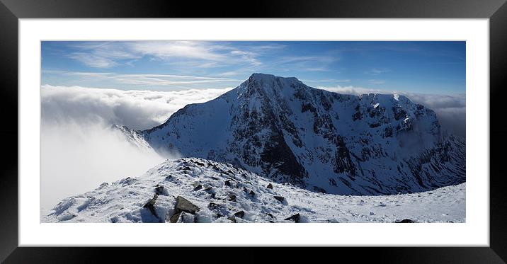  Carn Mor Dearg Framed Mounted Print by James Grant