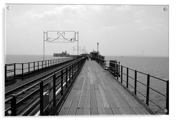 SOUTHEND PIER Acrylic by Ray Bacon LRPS CPAGB