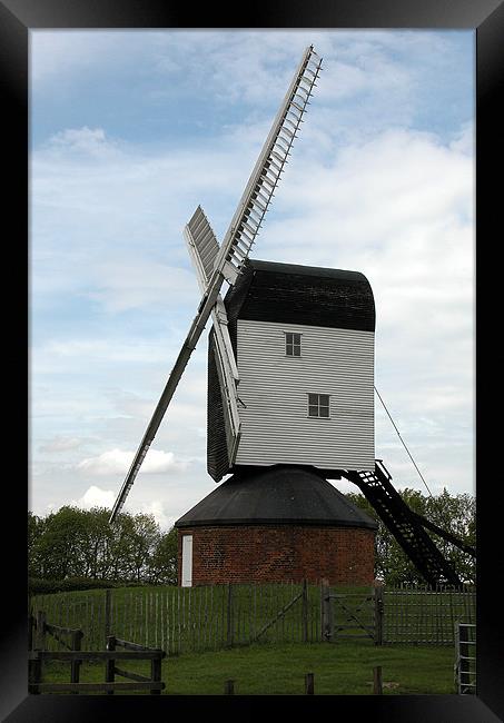 MOUNTNESSING WINDMILL Framed Print by Ray Bacon LRPS CPAGB
