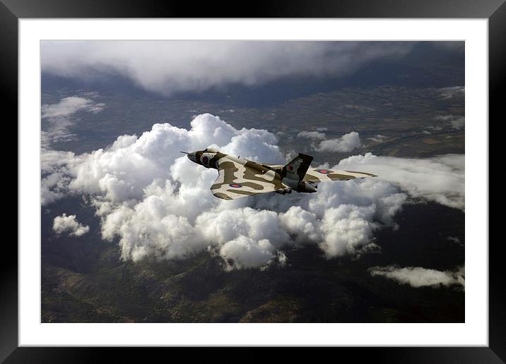 Vulcan Bird  Framed Mounted Print by J Biggadike