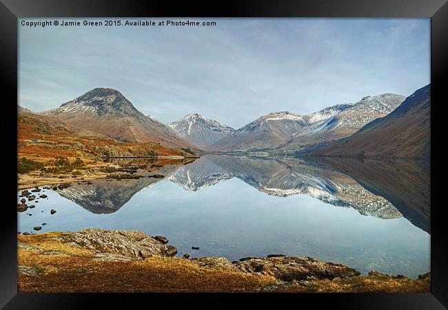  Wastwater Framed Print by Jamie Green
