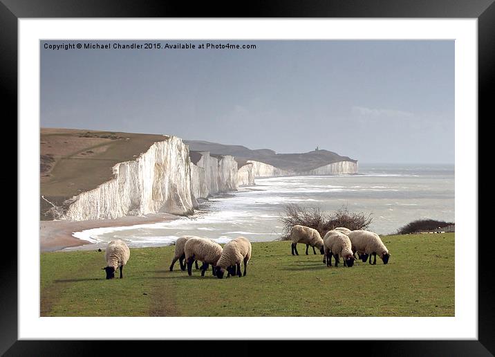  The Seven Sisters Framed Mounted Print by Michael Chandler