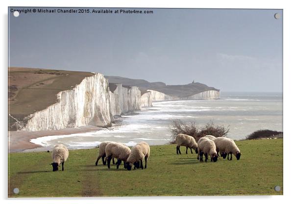  The Seven Sisters Acrylic by Michael Chandler