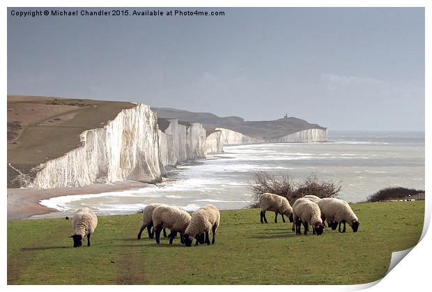  The Seven Sisters Print by Michael Chandler