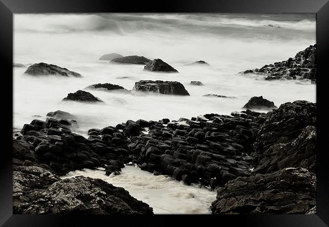  The Giants Causeway Northern Ireland  Framed Print by pristine_ images