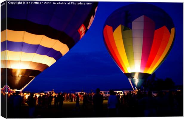  It's All just Hot Air Canvas Print by Ian Pettman