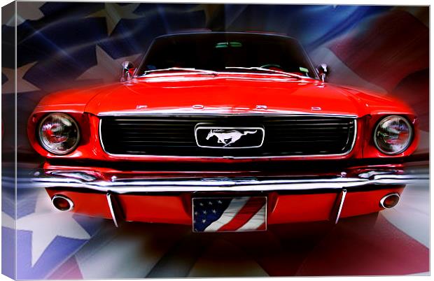Mustang Sally Canvas Print by Nathan Wright