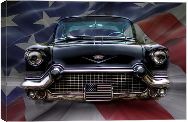 Black Caddy. Canvas Print by Nathan Wright
